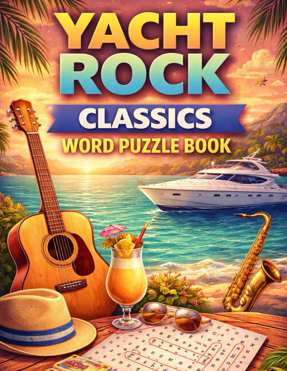 Yacht Rock Classics: A Nostalgia Word Puzzle Book