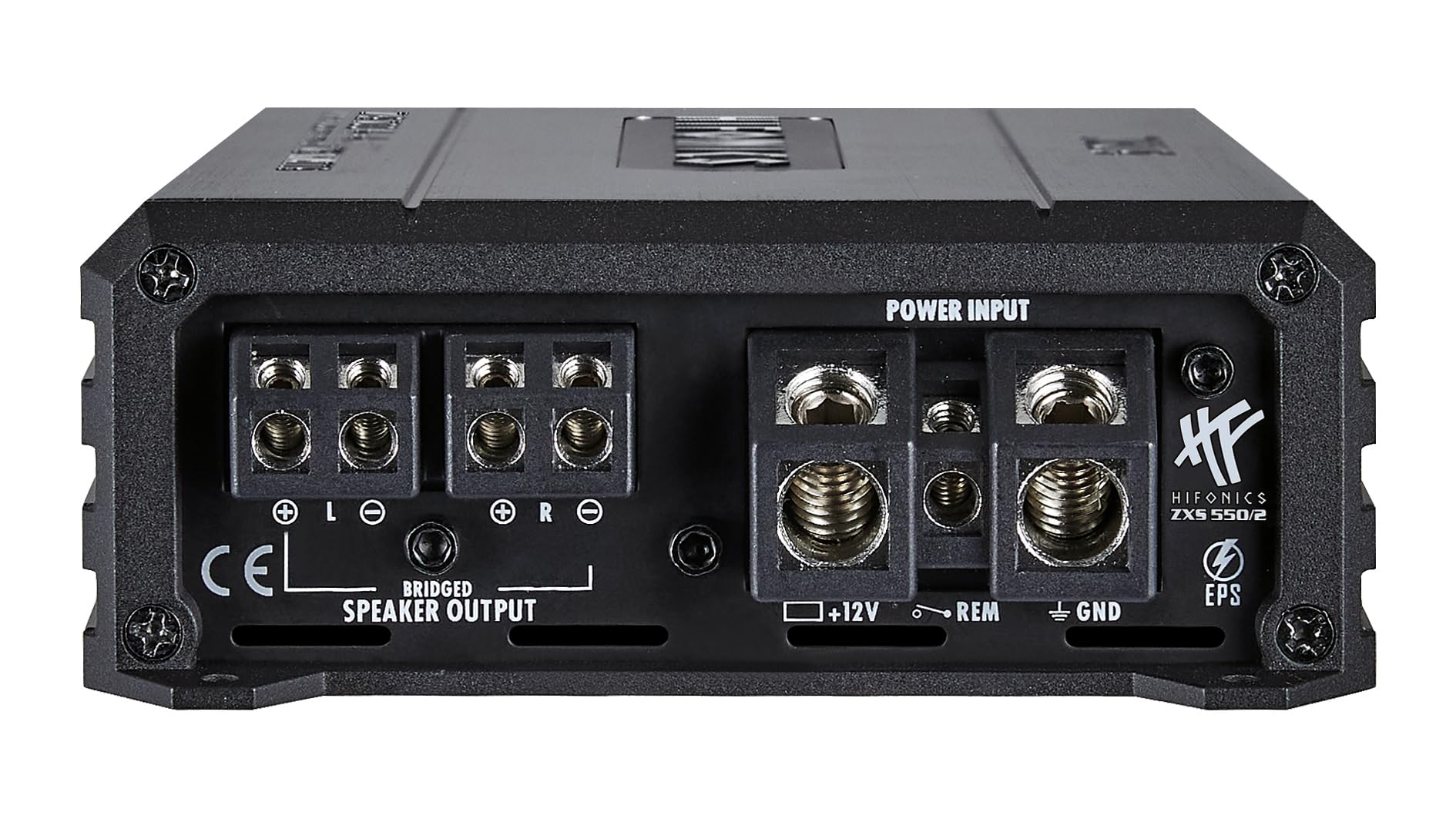 Hifonics ZXS550/2 - Class D Digital 2-Kanal Compact Verstärker mit 550W RMS | Zeus Street Serie