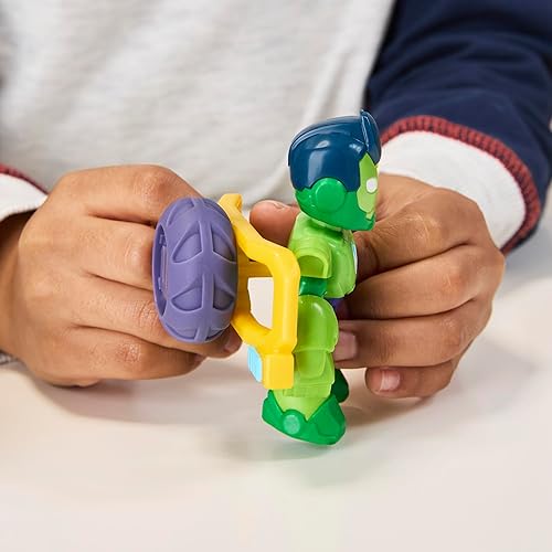 Miniatura 8 de Marvel Iron Man and his Awesome Friends Iron Hulk Iron Racer Figura de acción y vehículo de juguete, juguetes de superhéroes de 3 pulgadas para