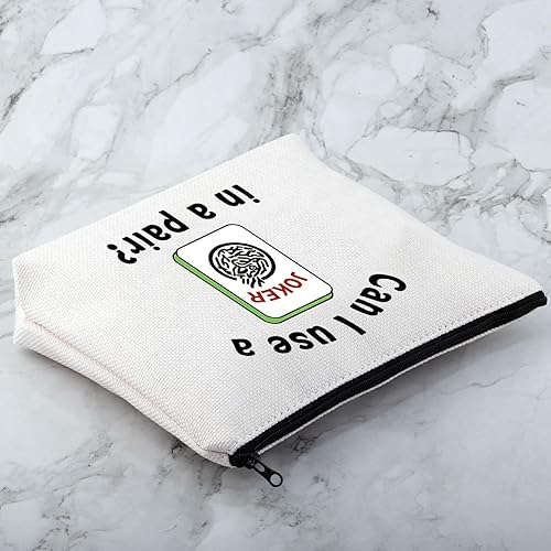 Miniatura 5 de Can I Use A In A Pair Good Luck Makeup Bag Mahjong Obsessed Gift Lucky Mahjong Bag Gambling Gift Mahjong Player Gift, En un par, Viajes