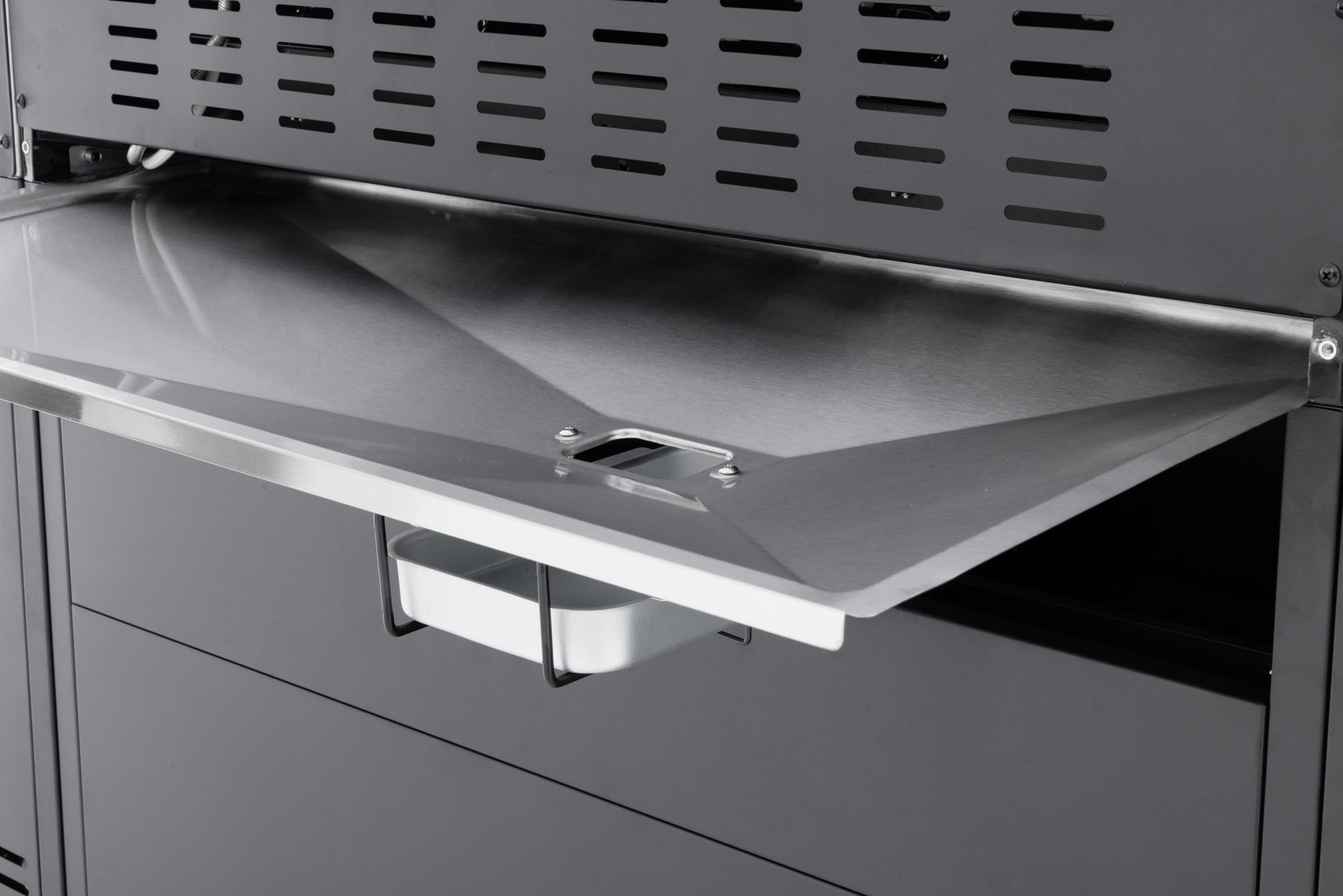 Tarrington House Barbecue a Gas 6+1+1 Bruciatori Acciaio Inox 72 kW Coperchio con Termostato Termometro Digitale