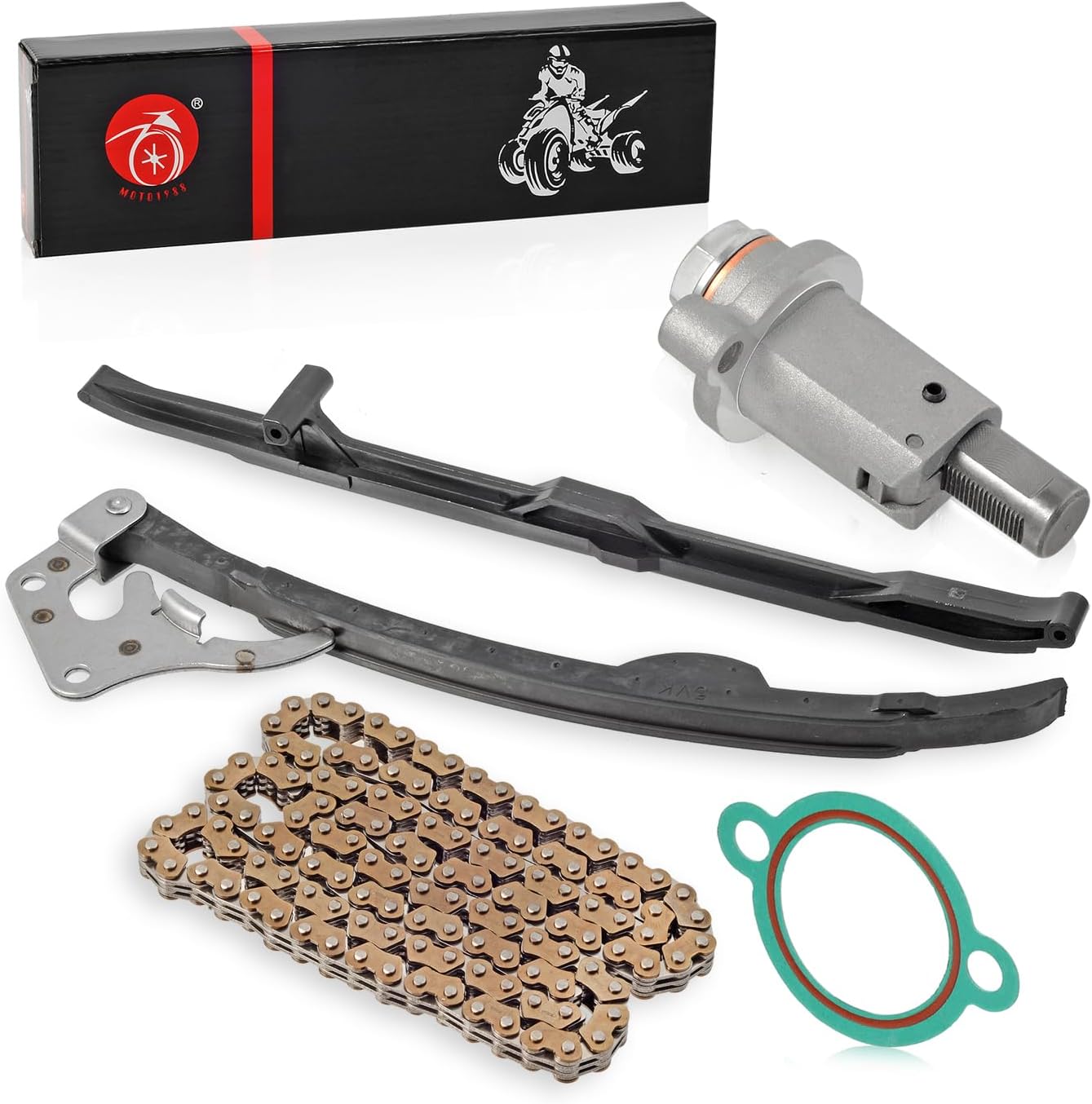 Cam Timing Chain & Tensioner Guides For Yamaha Raptor 700 700R YFM700 YFM700R 2006-2020