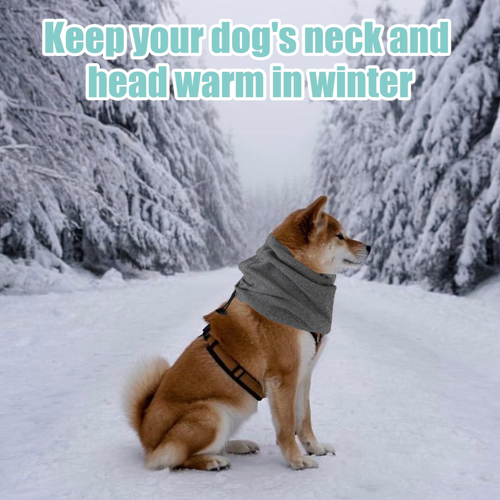 2 PCS Dog Snood Ear Protectors - Image 4