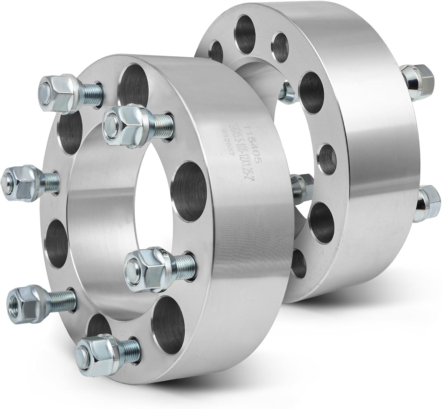 SCITOO 2X 2 inch 50mm 6 Lug Wheel Spacers 6x5.5 to 6x5.5 with 12x1.25 Studs for Titan Wheel Spacers for Xterra Wheel Spacers for Pathfinder Wheel Spacers