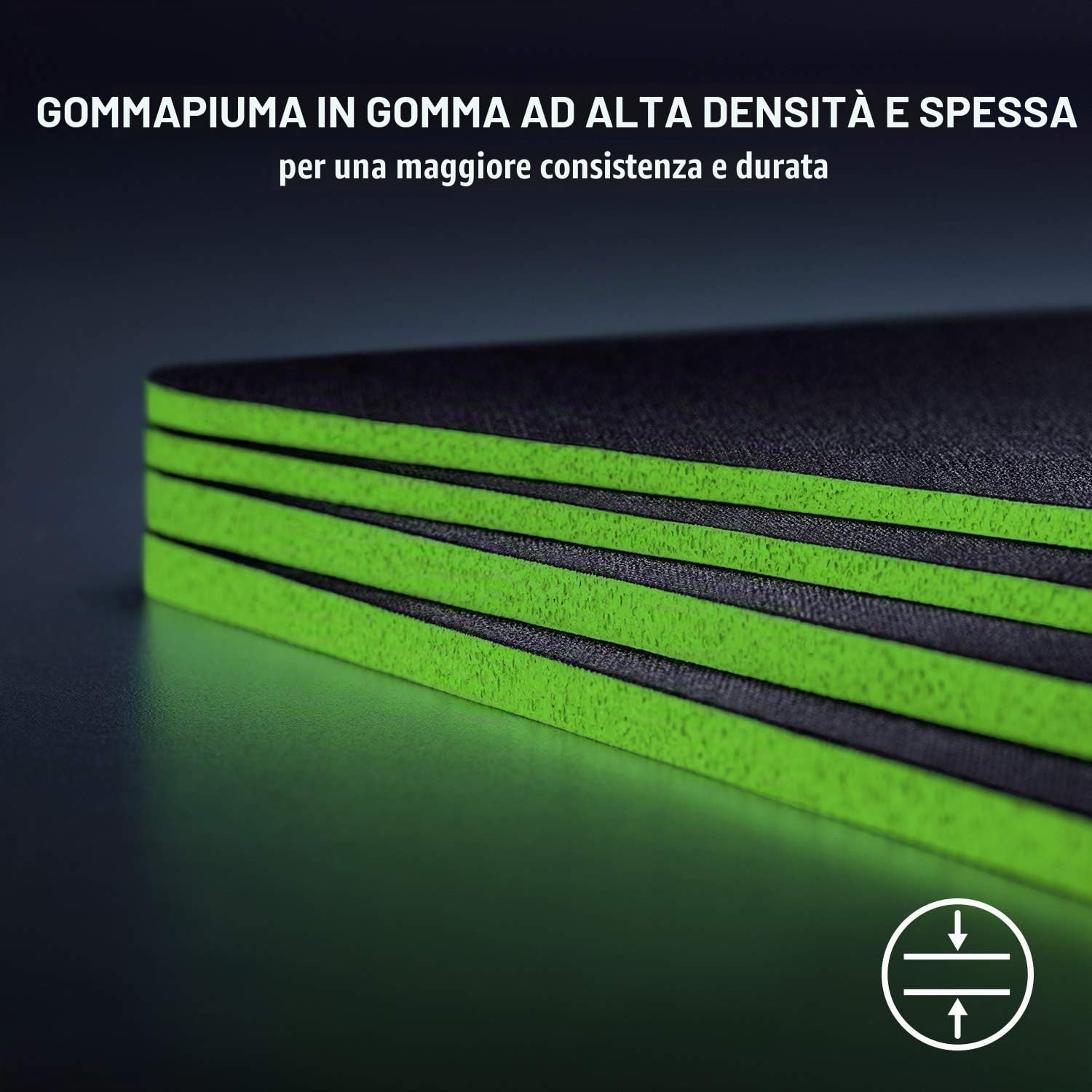 Razer DeathAdder Essential (2021) - Mouse da Gioco Cablato con Sensore Ottico da 6400 DPI & Gigantus V2 Medium - Soffice tappetino per mouse gaming per una elevata velocità e controllo