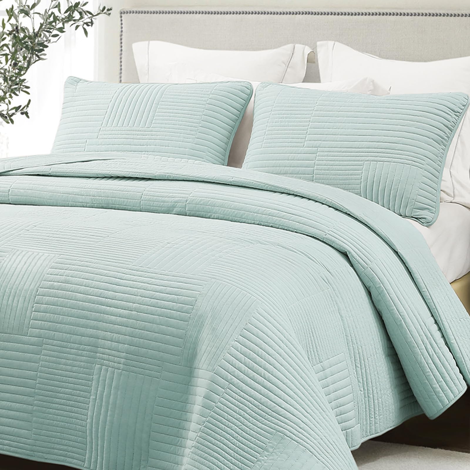 Whale Flotilla Sprei, bedsprei, 240 x 260 cm, microvezel met 2