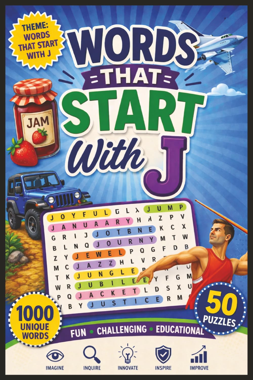 Words That Start With J Word Search: A Collection of Fun, Educational, and Brain-Boosting Puzzles