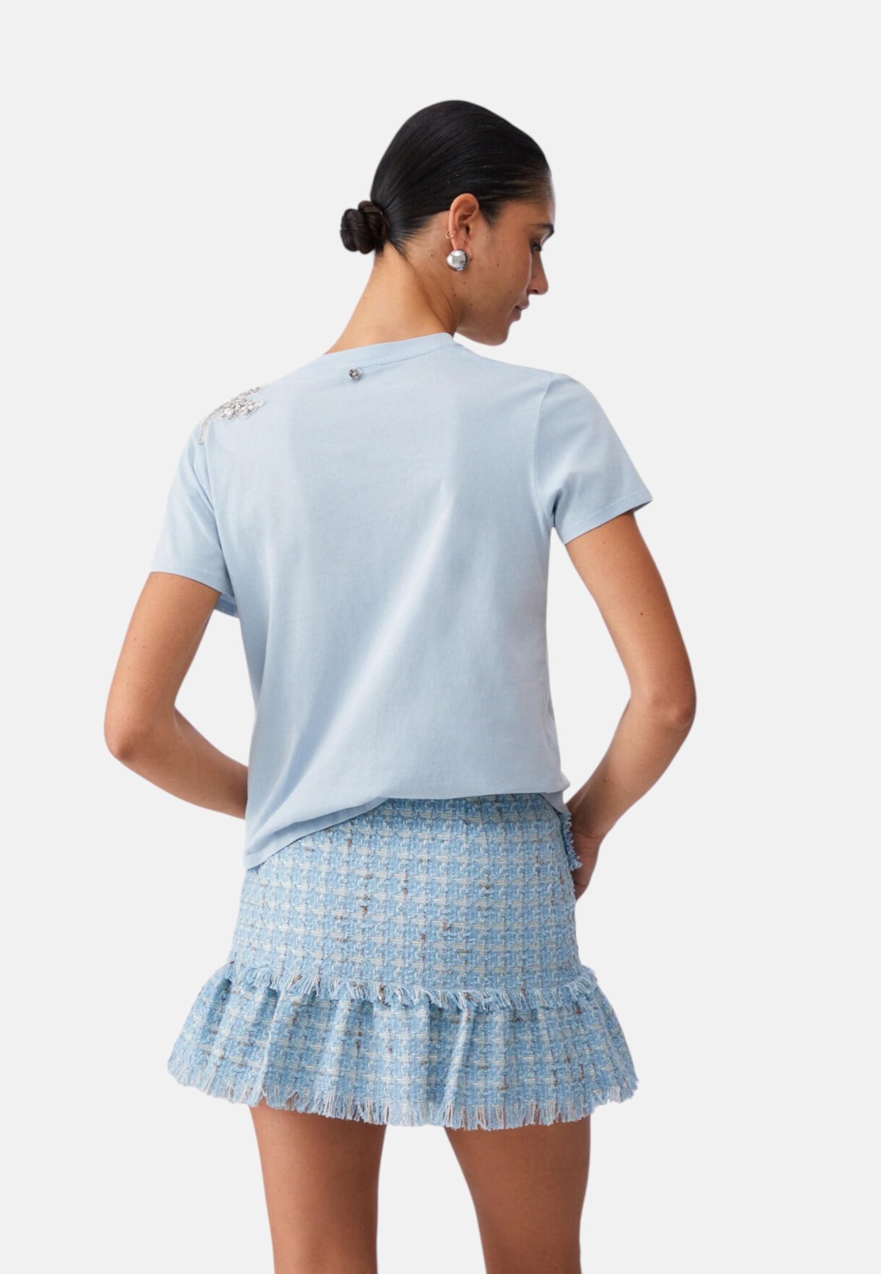 Liu Jo Donna T-Shirt Manica Corta Cotone CA6010J3868