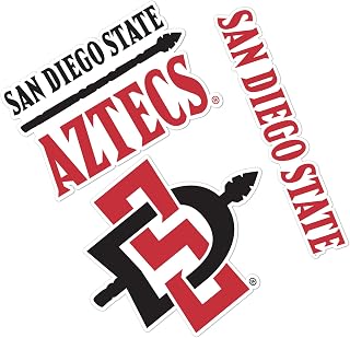 Desert Cactus San Diego State University Sticker SDSU Aztecs Vinyl Decals Laptop Water Bottle Car Scrapbook T5 (Type 5-1)
