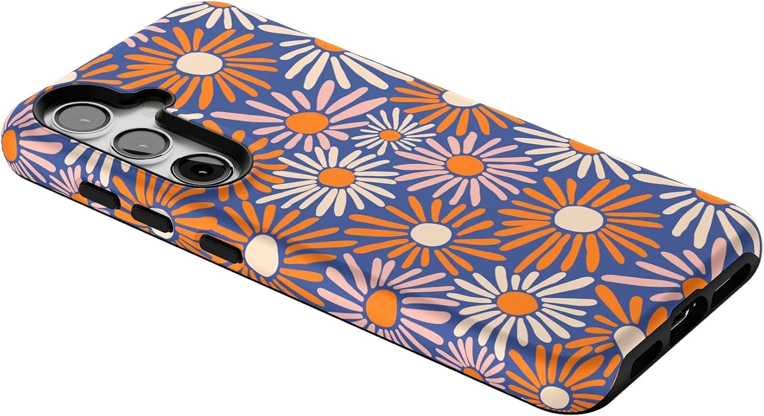 Casely Galaxy S24 Case | Spring Forward | Daisy Floral | Essential Slim Dual-Layer Protective Design