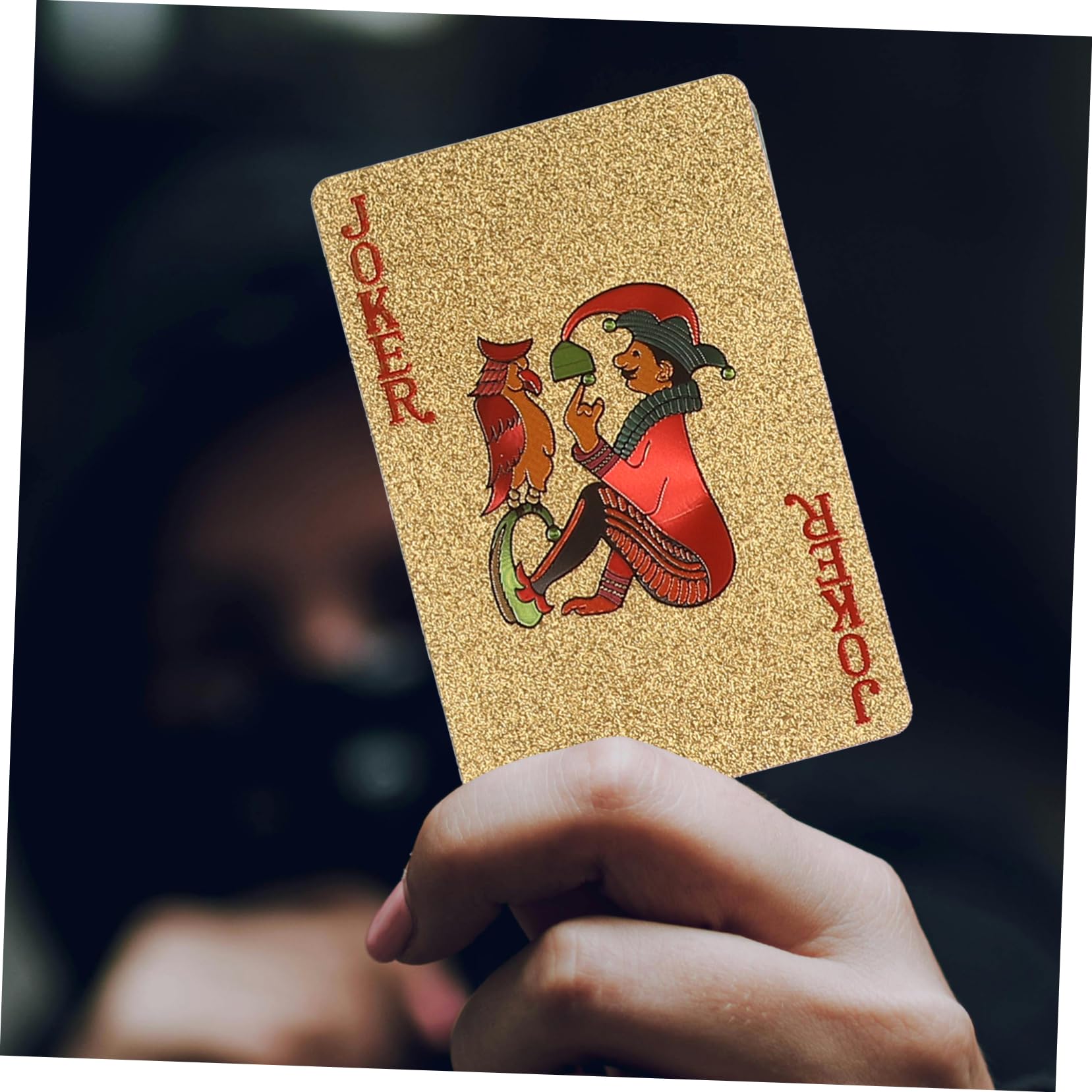 BESTonZON 5paquetes Baraja De Póker De Cartas De Impermeables para Fiestas De Póker Profesional para Adultos y Diversión y Entretenimiento Mesa