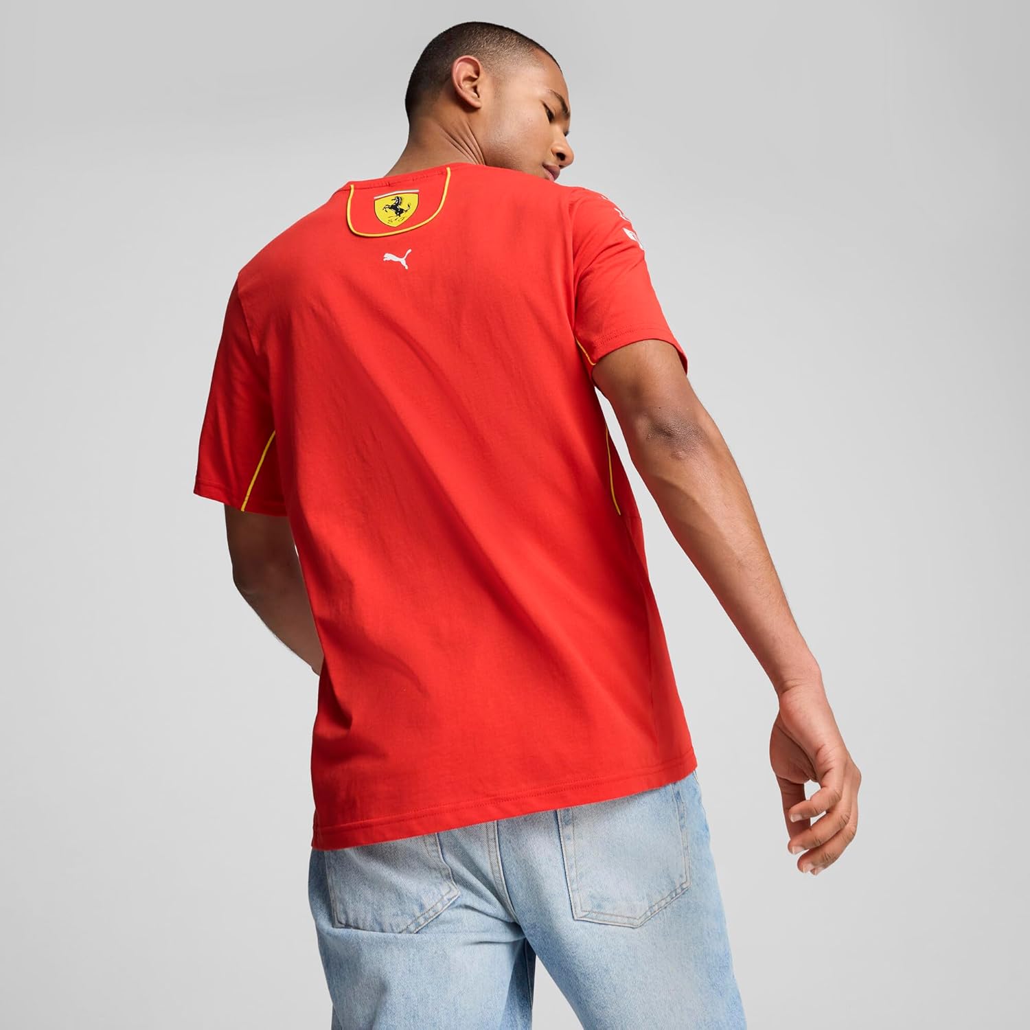 PUMA Scuderia Ferrari Men's 2024 Team Tshirt - Image 6
