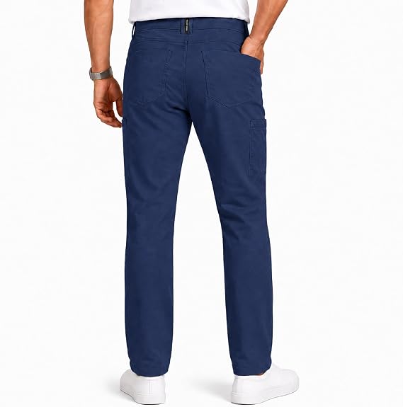 Spyder Mens Work Pants - Stretch Lightweight UPF 30 Workwear Pockets