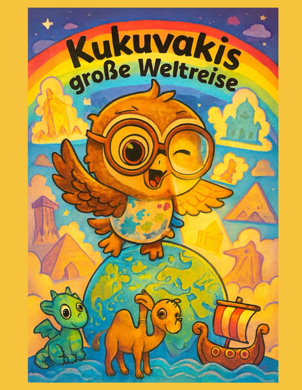 Kukuvakis große Weltreise: MALBUCH
