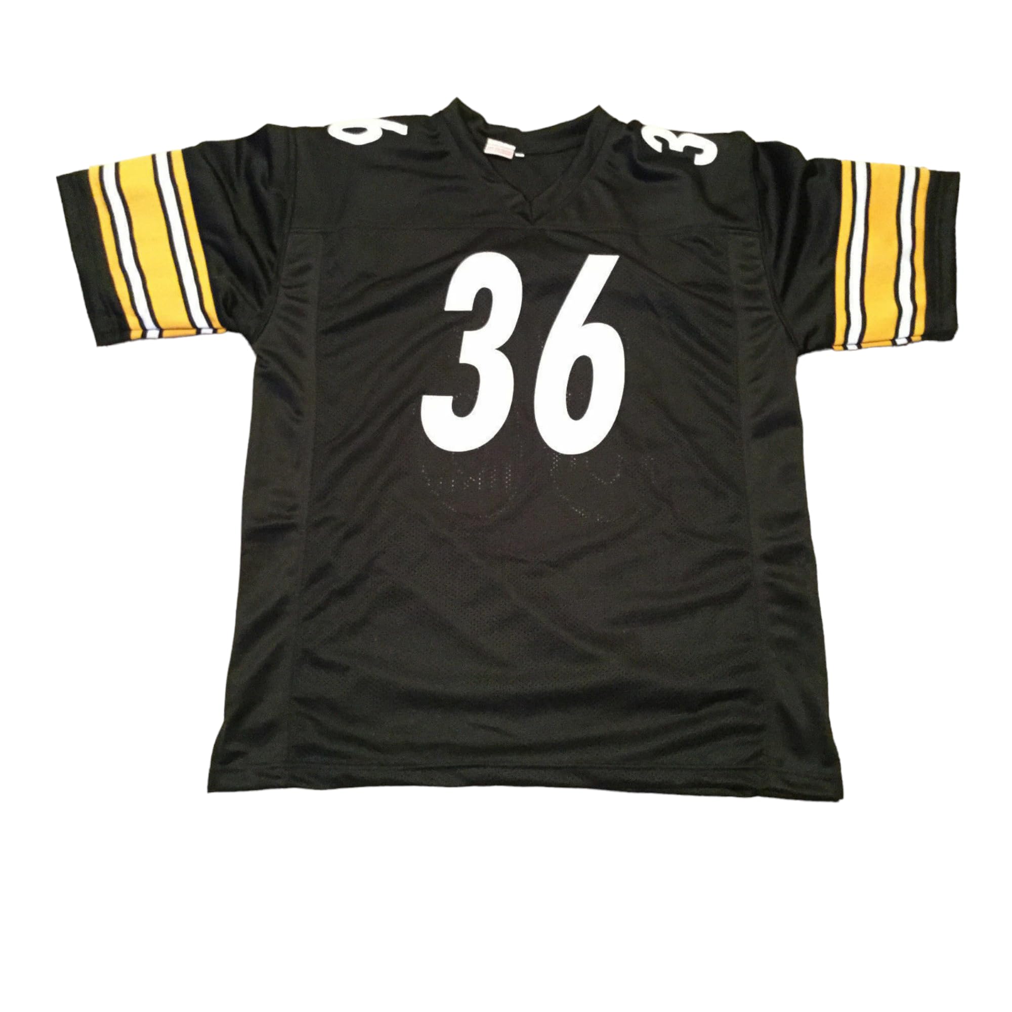 Generic Jerome Bettis Jersey Stitched Black Custom Football New No Brand/Logos (US, Alpha, XX-Large, Regular, Regular, Black)