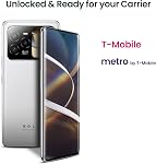 Poêle N4 5G | Débloqué 6.78” Affichage courbe + 1.74” Affichage arrière 50MP + 16MP Selfie 512GB Les NFC I Android 15 | US Version anglaise US Garantie : blanc