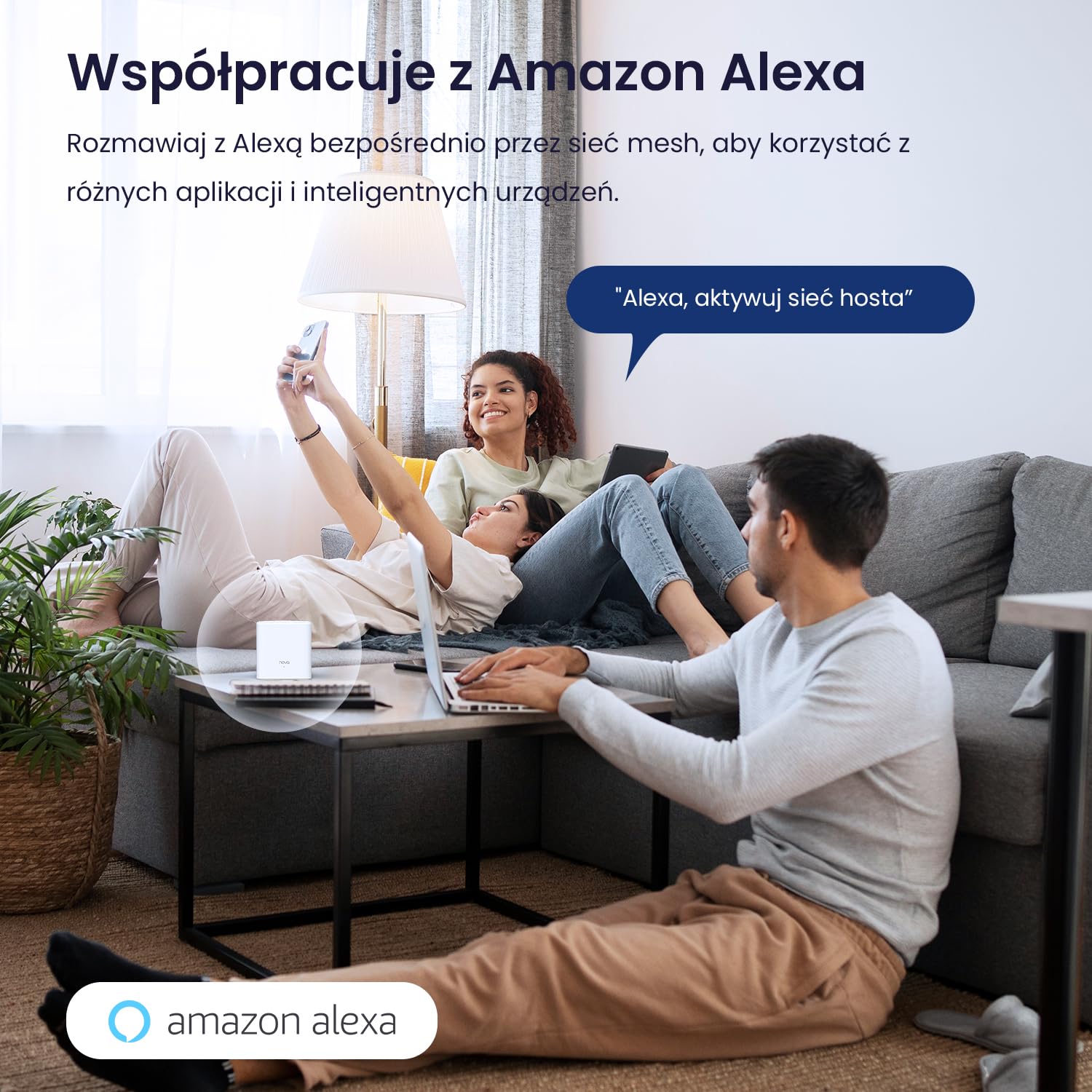 PACK 3 NOVA SYSTEME WIFI MESH POUR TOUTE LA MAISON 300M
