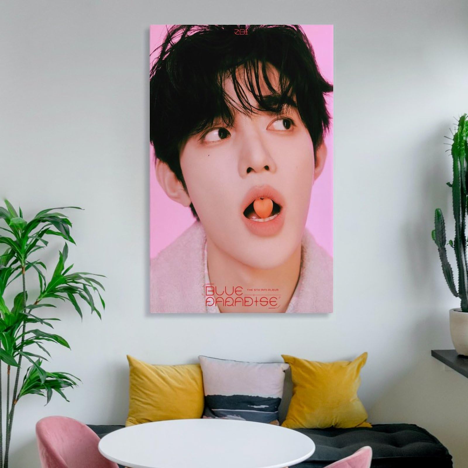 K-pop Idol Zhang Hao ZB1 Blue Paradise Zerobaseone Album Cover