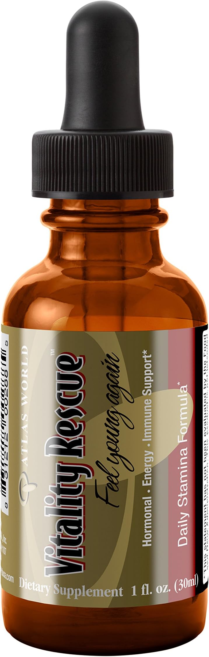 Vitality Rescue 1 fl. oz. - Powerful Immune and Vitality Support Contains Organic Maca Roots, Organic Agaricus Blazei Mushroom and Organic Coffee Cherry Extract.