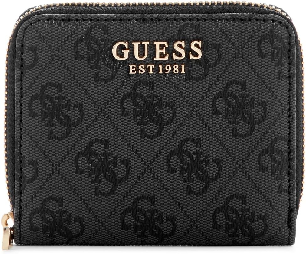 GUESS Jeans Black Polyethylene Women Women's Wallet