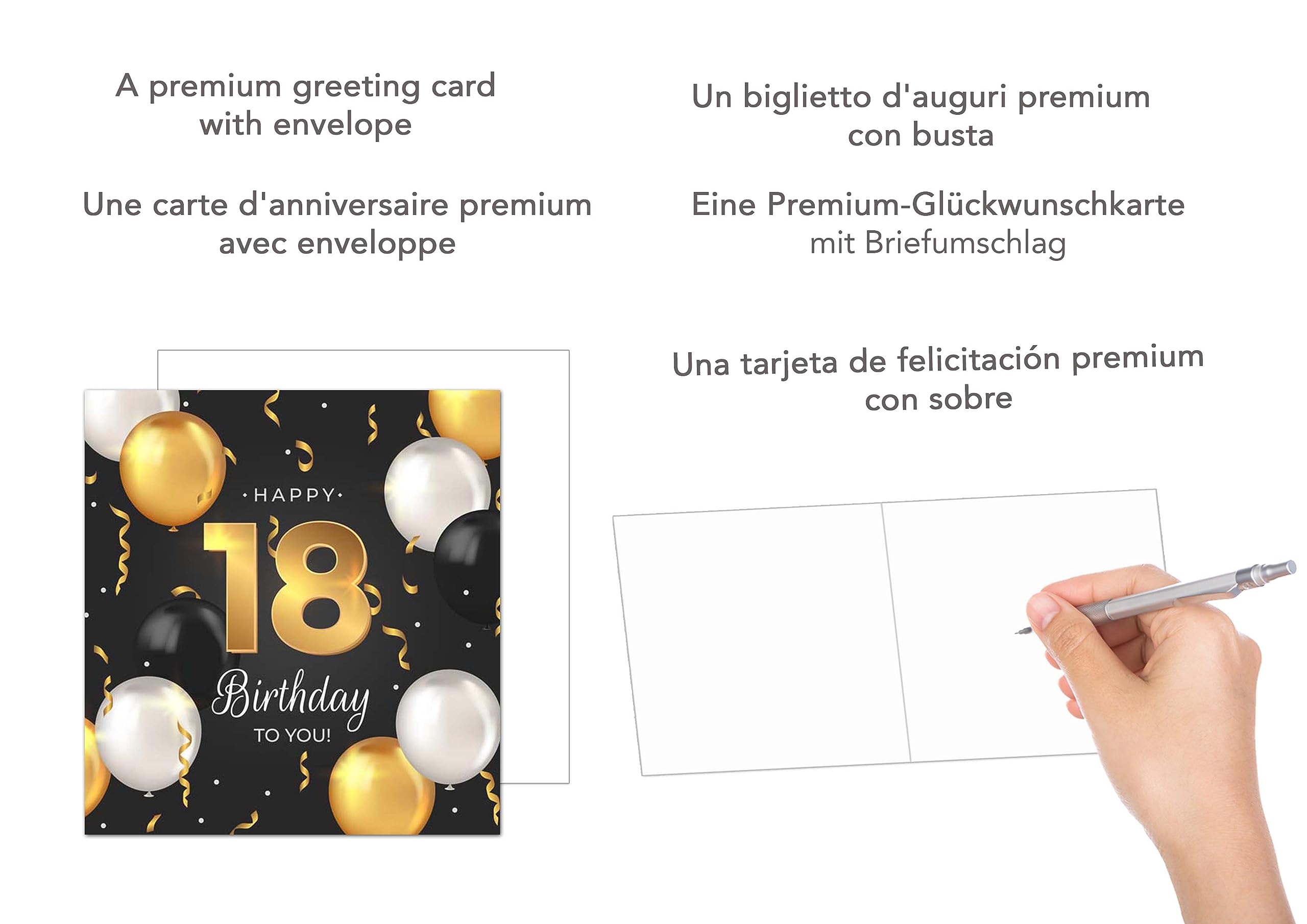 Divertente biglietto di compleanno 99th You Are Not 99 You Are 18 with 81 Years Experience From Her,Mother, Boyfriend A5 - 5.8x8.3inch - 14.8x21cm
