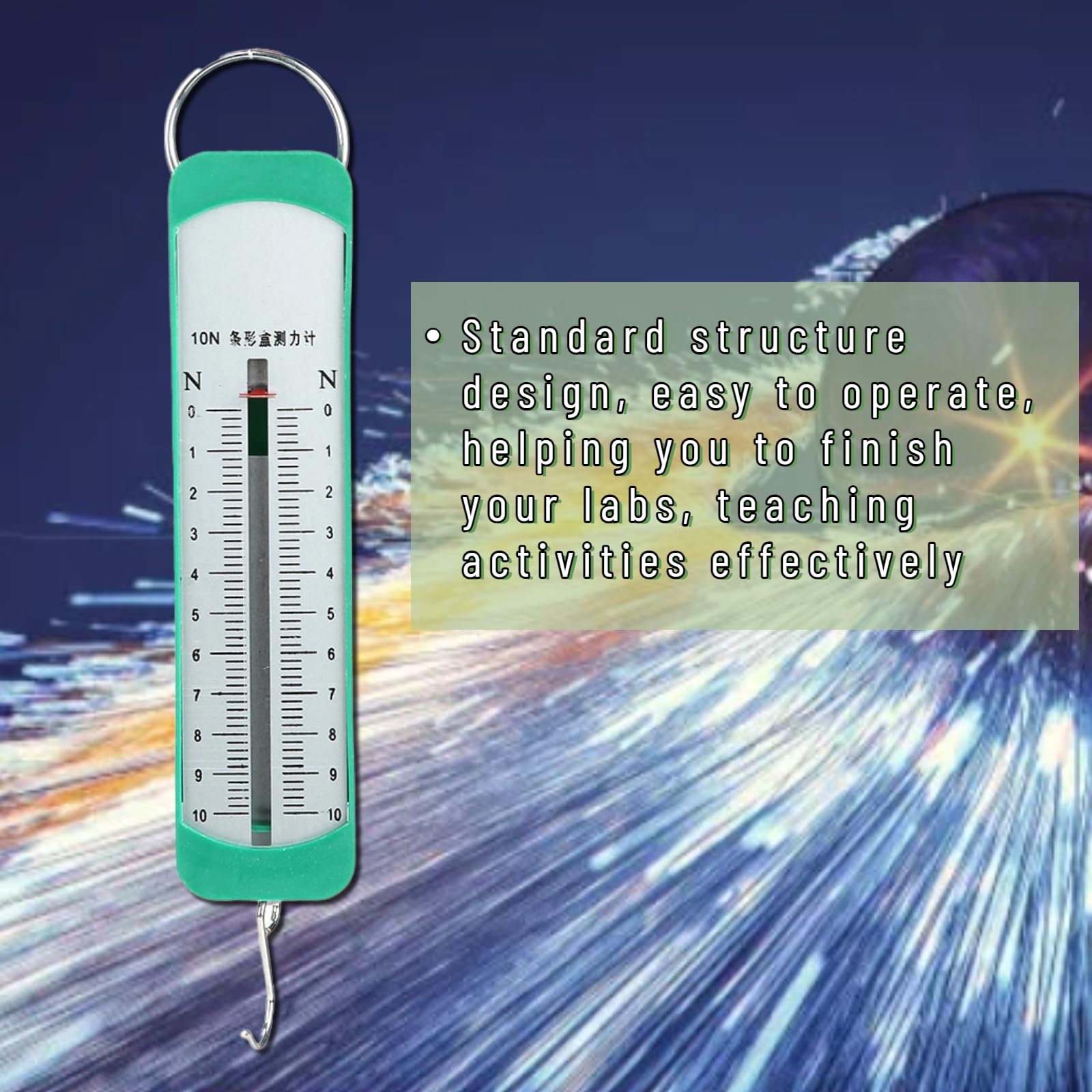 Dynamomètre à Ressort 10 N Pour Expériences Physiques, Mesure Du Poids En Newton Meter