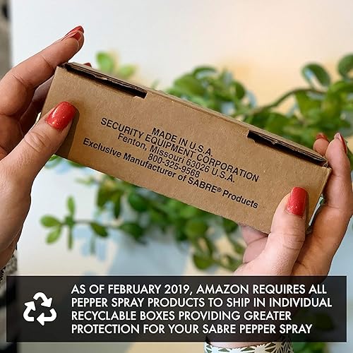 Miniatura 4 de Spray de pimienta con clip para cinturón para defensa personal, paquete de 3, máxima fuerza policial, rango de 20 pies, capacidad de eje completo