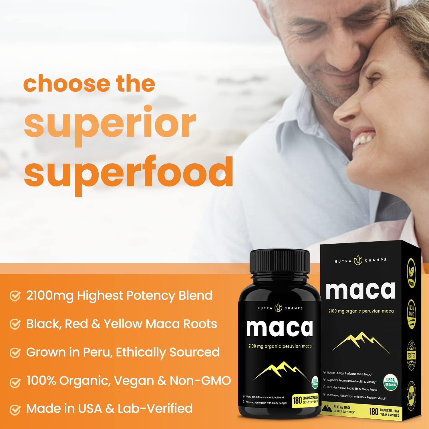 Buy NutraChamps Maca and Ashwagandha Bundle Online at Lowest Price in