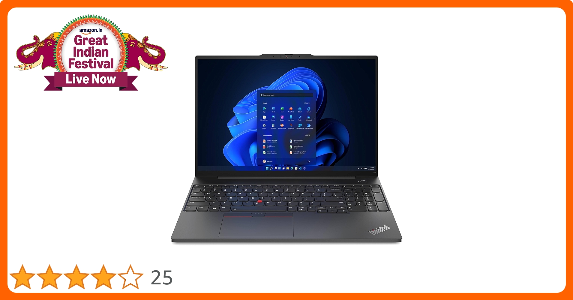 Lenovo Thinkpad E16 Gen 1 16