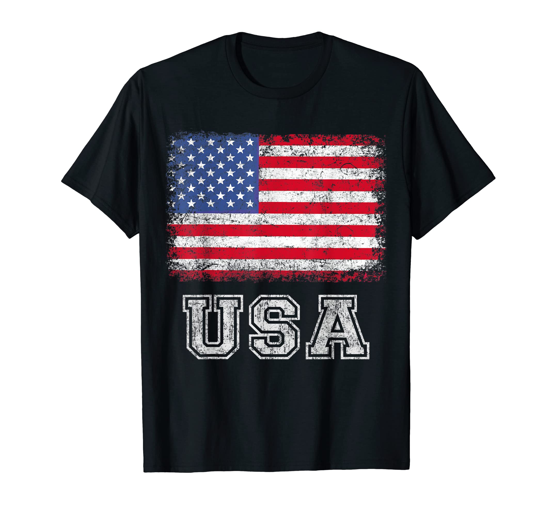 American Flag GiftsUSA Patriotic American Flag For Men Women Kids Boys Girls US T-ShirtOEKO-TEX STANDARD 100