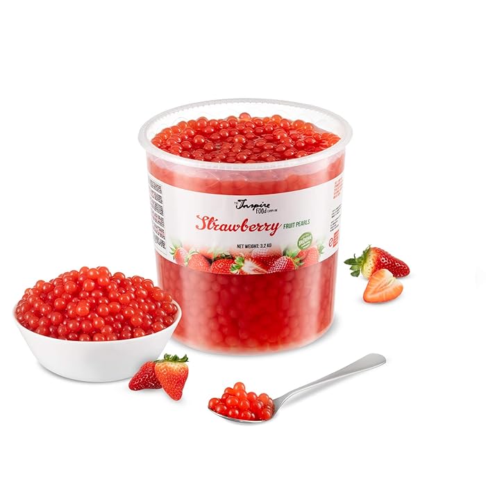 Buy The Inspire Food Company Popping Boba Pearls for Bubble Tea 3.2KG