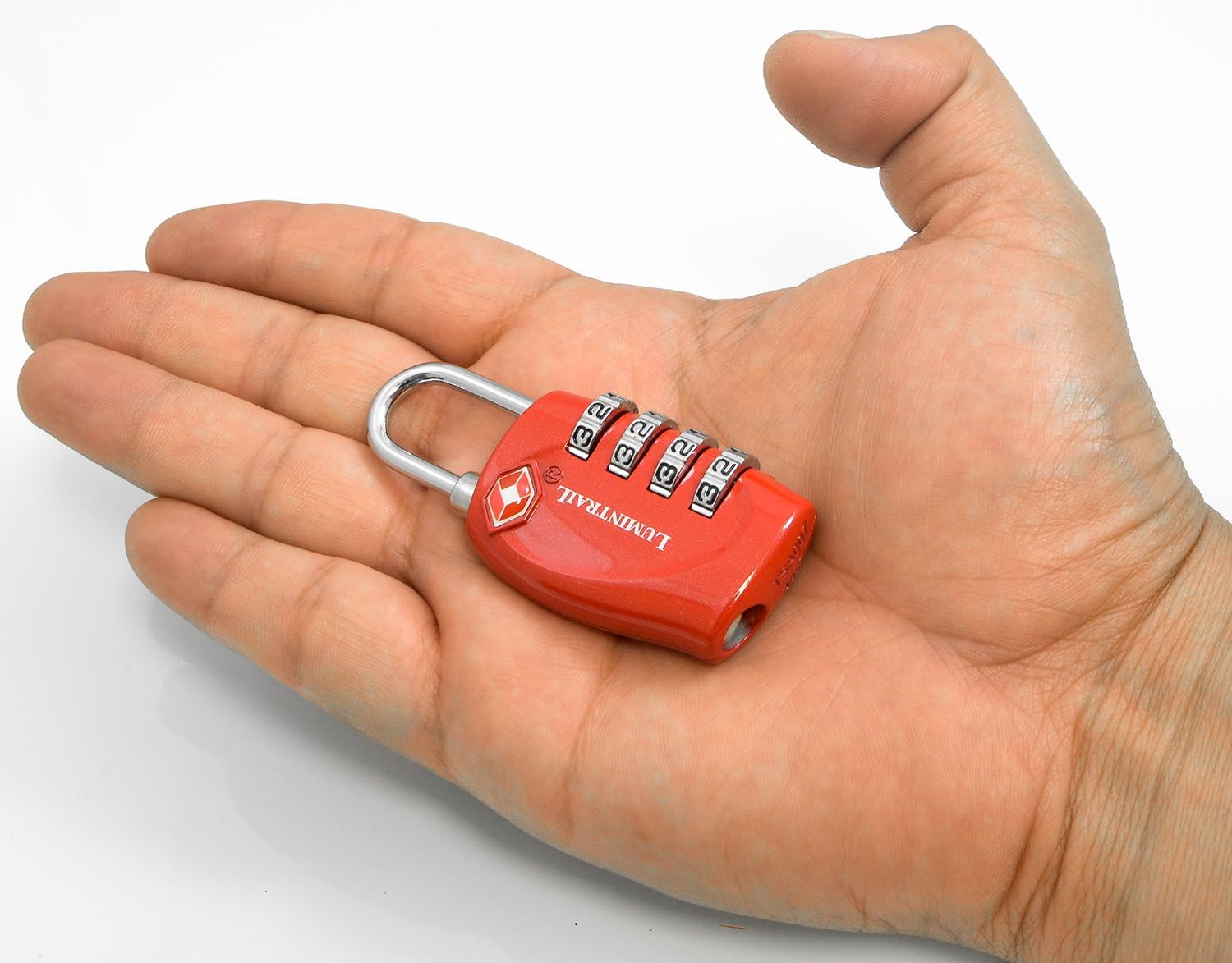 TSA Approved Travel Luggage Resettable Combination Lock w/ 4-ft Steel Cable