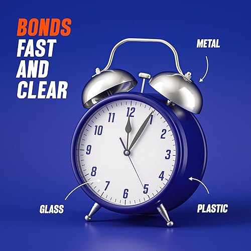 Miniatura 4 de Pegamento de cianoacrilato de grado profesional (CA) con adhesivo de viscosidad variable para plástico, madera y manualidades (gel de 20 GR)