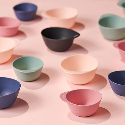 Miniatura 4 de Fromm Color Studio - Cuencos para mezclar color de cabello, tinte para el cabello, blanqueador y tratamientos con base de goma a prueba de derrames,