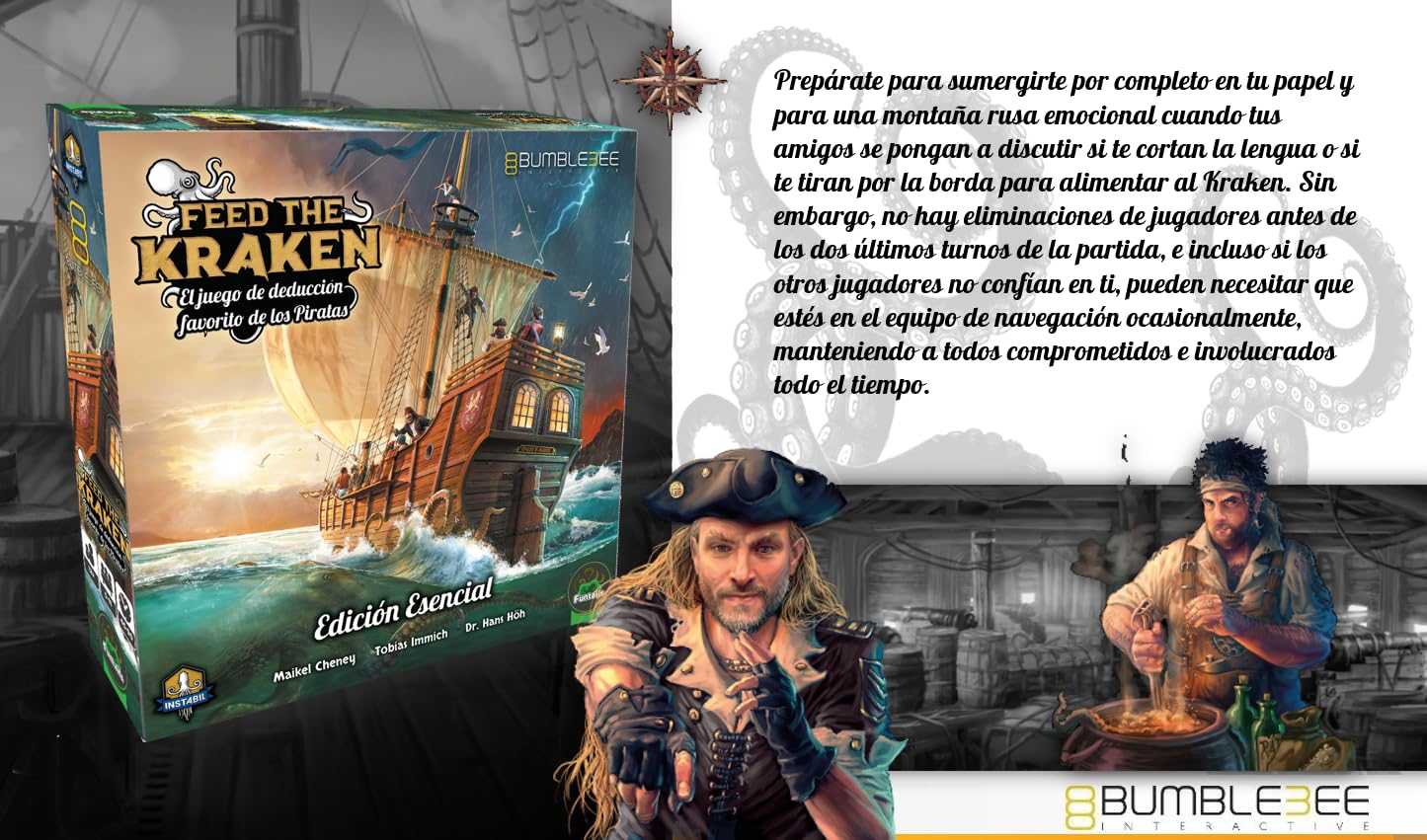 Feed The Kraken (Edición Esencial) - Juego de Mesa