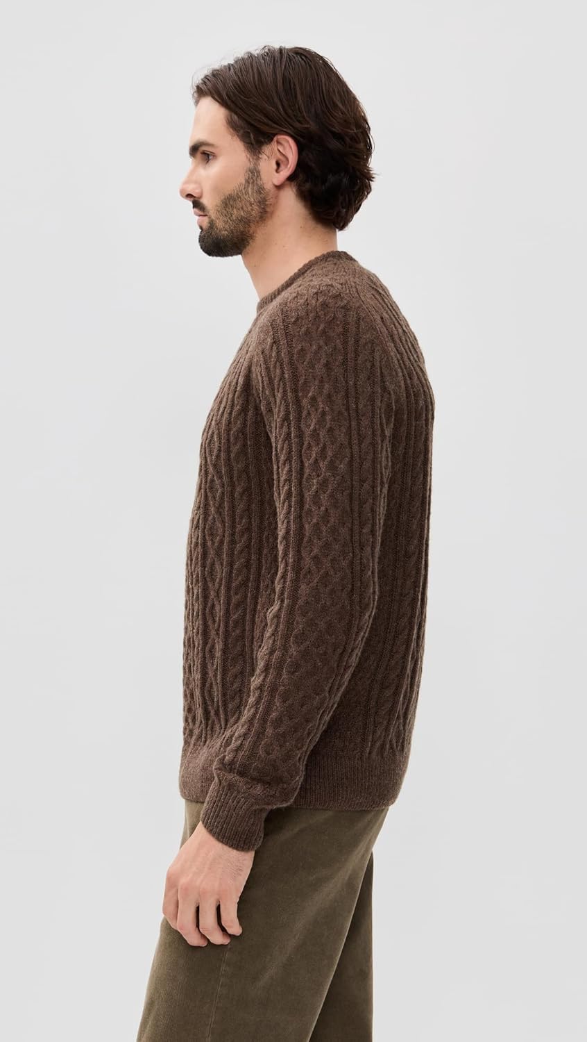 RHYTHM Men's Mohair Fishermans Knit - Image 5