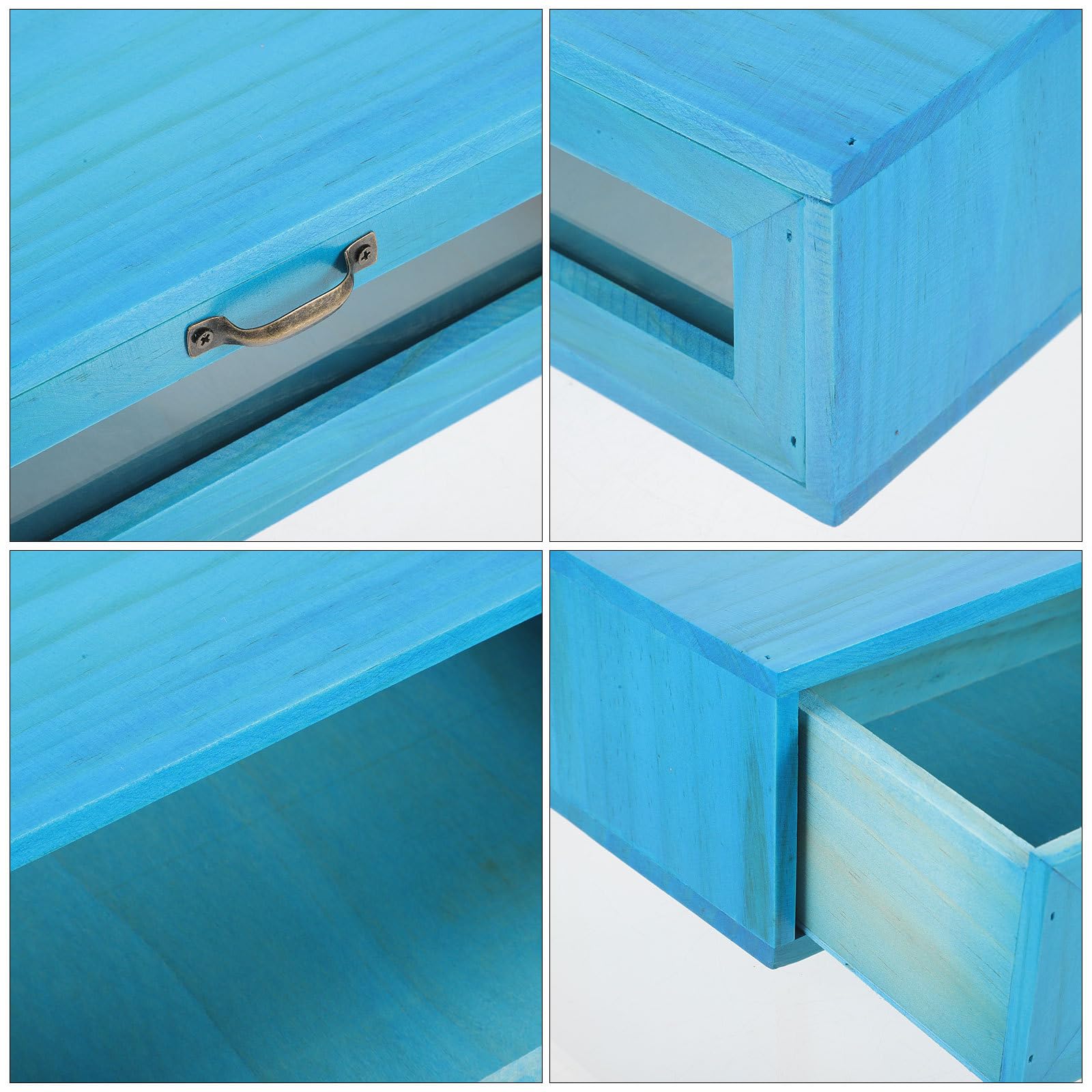 jojofuny Soporte Simple Cajón Monitor Computadora de Madera con de para Extraíble Organizador Multifuncional y Estructura de Escritorio para Oficina y Hogar