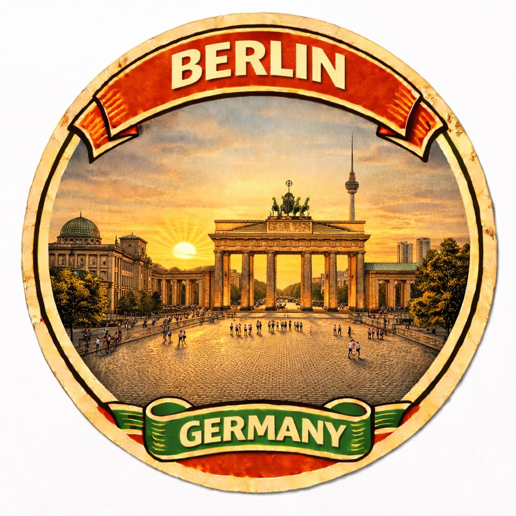 Nomad Charging Box Berlin Germany Decorative Souvenir Fridge Magnet A0012