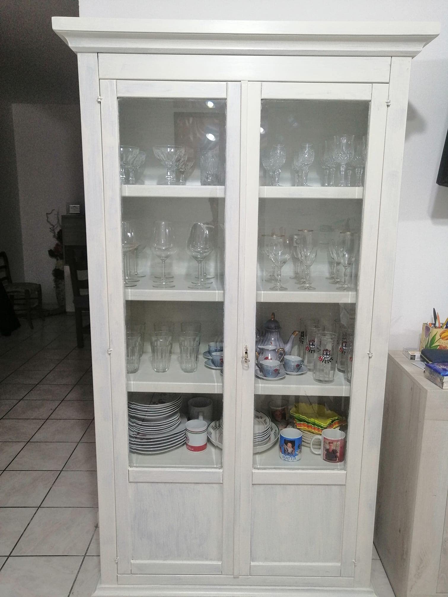ZAMBOTTO VERNICI Smalto Cerato All'acqua Satinato Per Legno Per Interni Ed Esterni Da 0,75 A 5 Litri, 218 - Bianco, 5L, Satinata