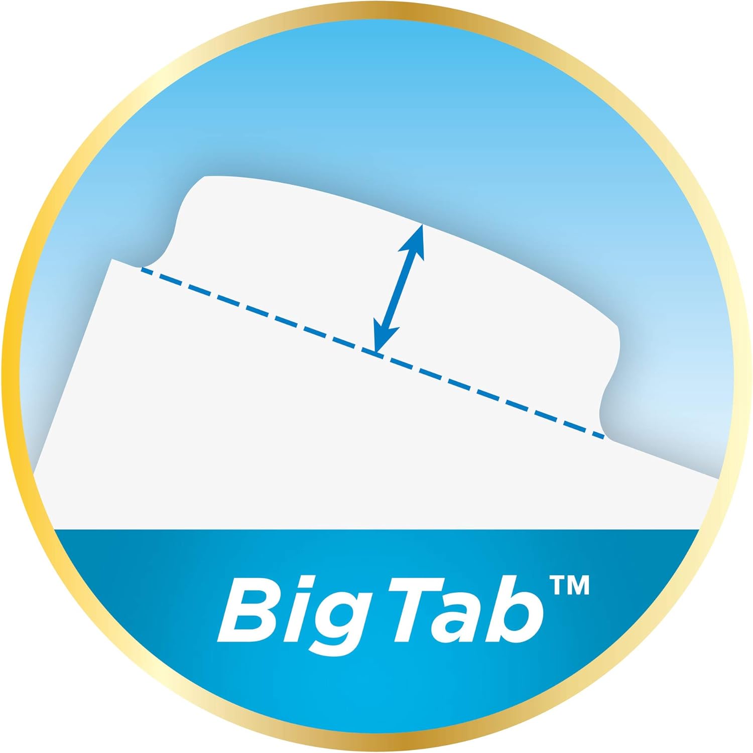 Avery Ultralast Big Tab Plastic Dividers, 8 Tabs, 1 Set, Assorted Designs (24903) : Everything Else
