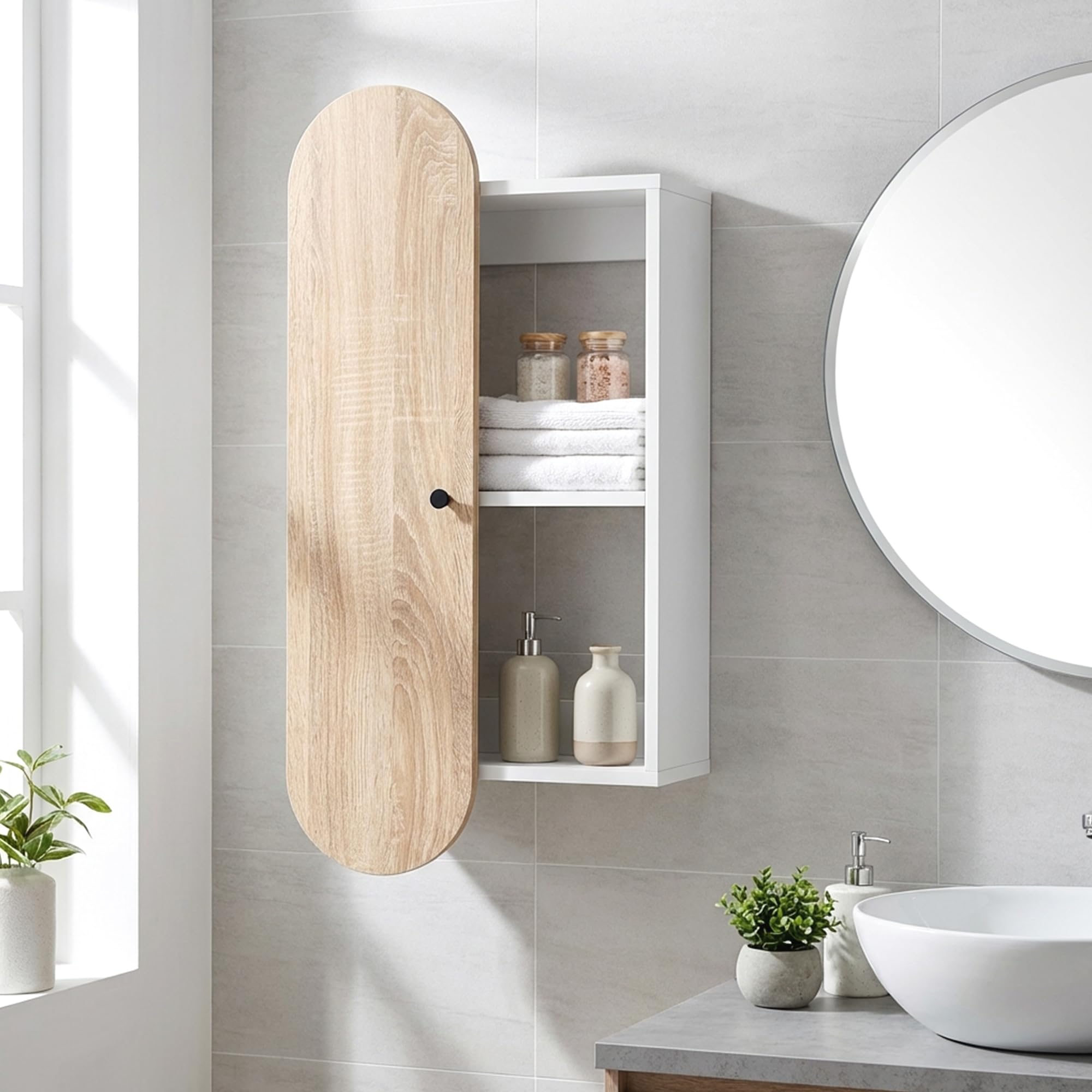 Rocco Gama Multipurpose Wall Mounted Storage Cabinet-image-5