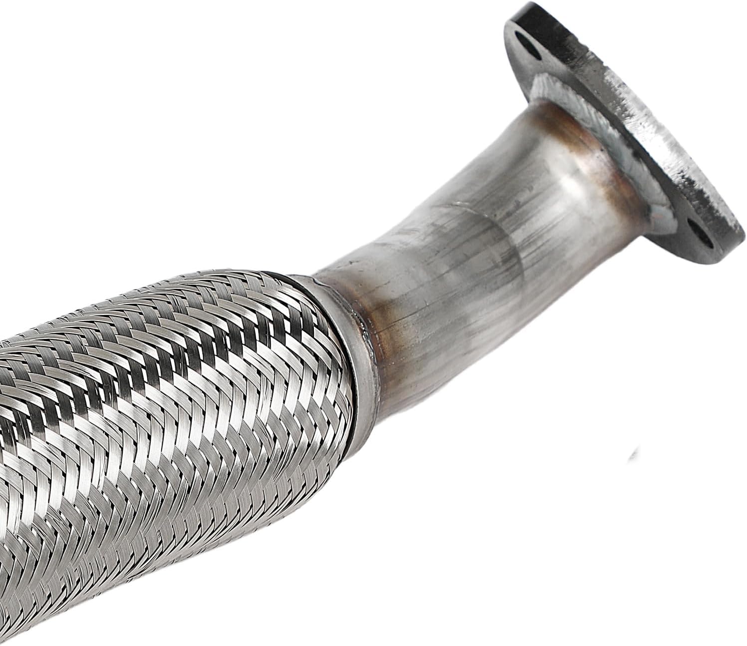 Razstdala 100% Match OEM, Stainless Steel Exhaust Flex Pipe Fit For 2005-2008 Ford Escape 2.3L ;2005-2007 Mercury Mariner 2.3 L;2005-2006 Mazda Tribute 2.3 L;2008 Mazda Tribute Hybrid 2.3L 52455