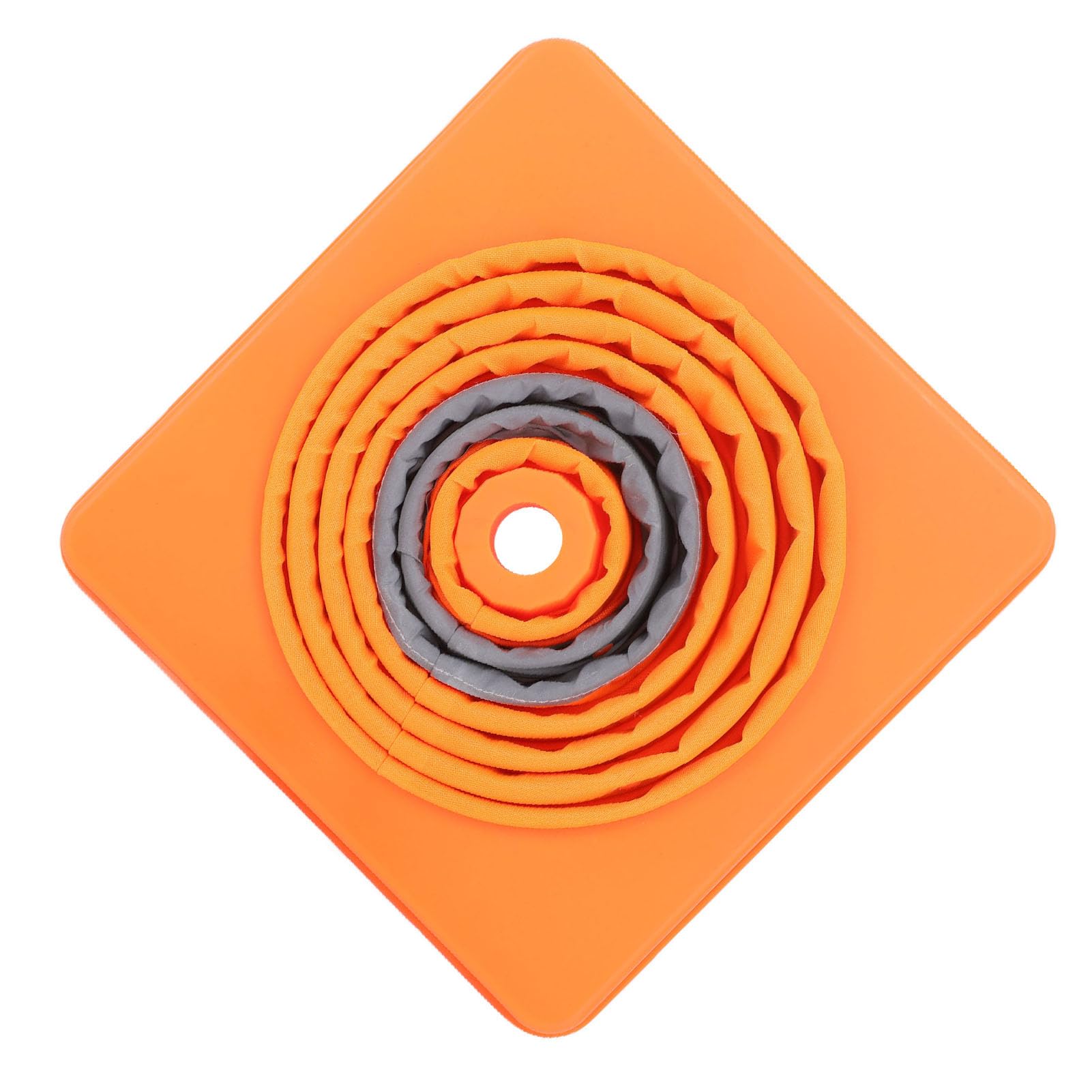 Parking Cones, Traffic Safety Cones with Highly Visible Tape 18in Reflective for Road and Parking Areas