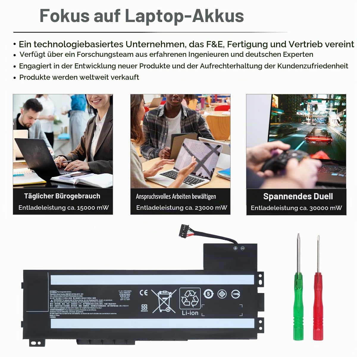 VV09XL Laptop Akku für HP ZBook 15 G3 ZBook 15 G4 Mobile Workstation