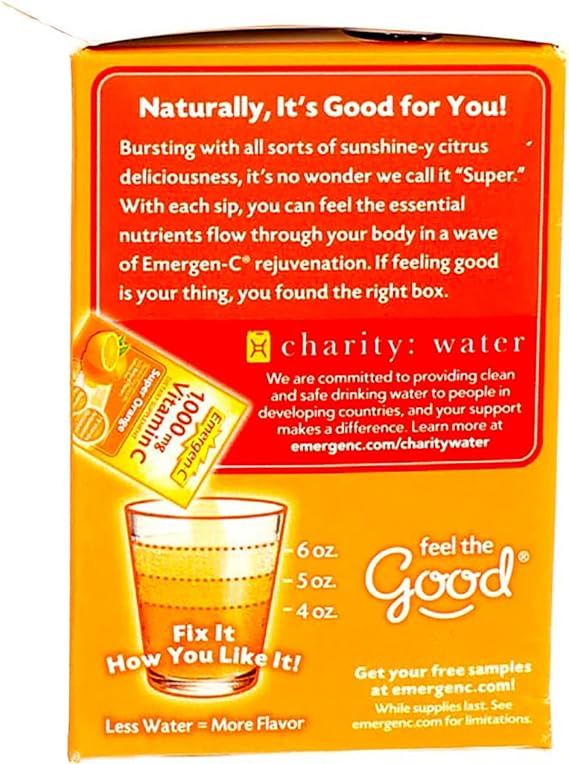 EMERGEN-C Super Orange
