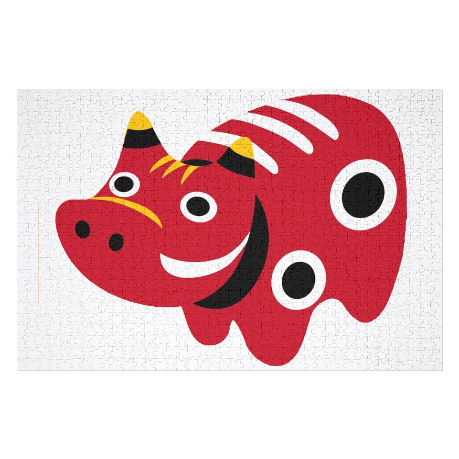 赤いトラックのジグソーパズル Amazon.co.jp: 1000ピース ジグソーパズル 赤べこ 福島土産 民芸品