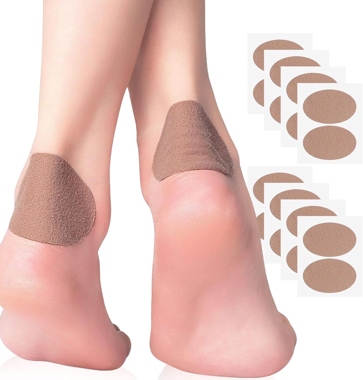 Moleskin for Blisters, Flannel Adhesive Moleskin Pads, Thick Moleskin Padding, Blister Prevention Tape, Moleskin Patch for Feet, Heels, Toes | Blister Bandages Reduce Friction