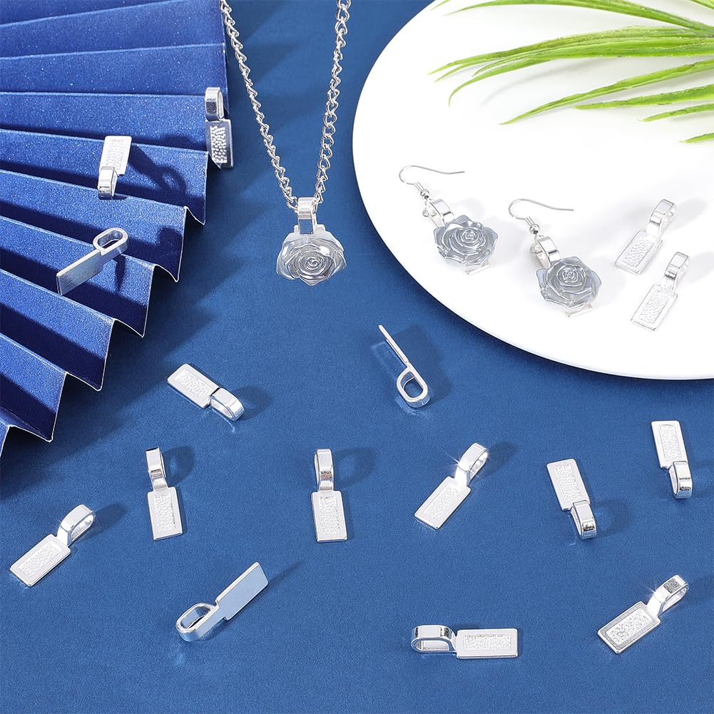 DELORIGIN 200 Stück Schmuck-Anhänger Set - 5 Farben Goldlegierung Für DIY Halsketten