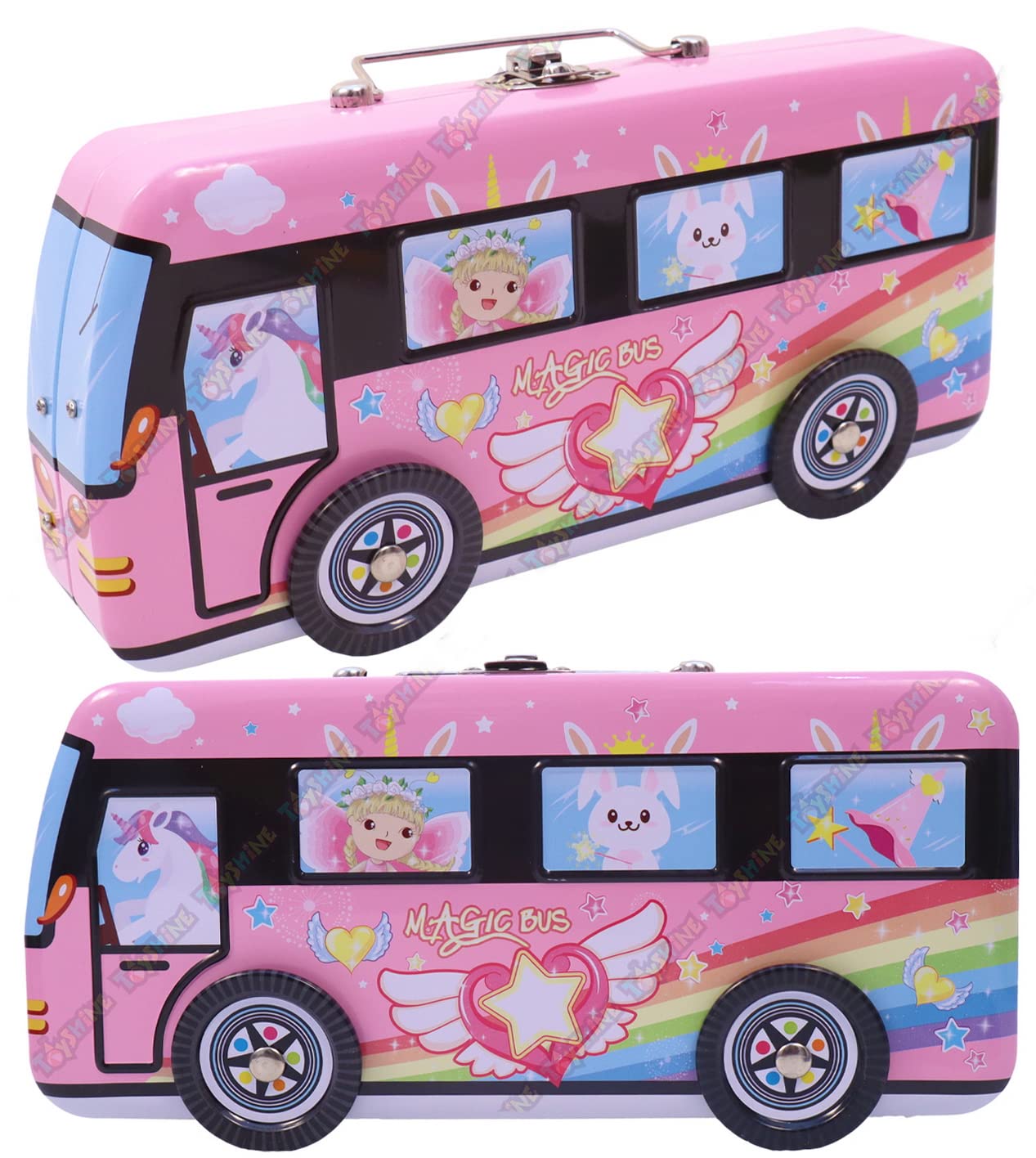 See full amazon price history chart for Toyshine Tripple Layer Bus Metal Pencil Box with Moving Tyres for Kids - Fun Pink Toyshine Tripple Layer Bus Metal Pencil Box with Moving Tyres for Kids - Fun Pink (B09X133P4N) Amazon Price History, Amazon Price Tracker