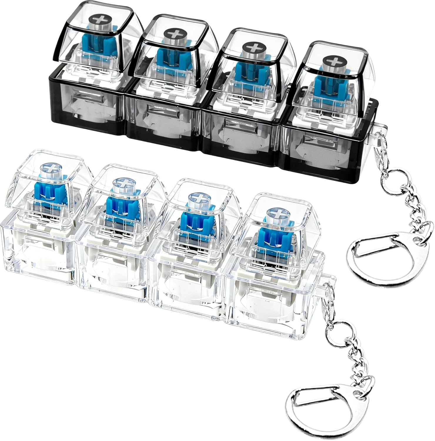 Olyra Mechanical Keyboard Switch Keychain,Clicky Keyboard Keychain